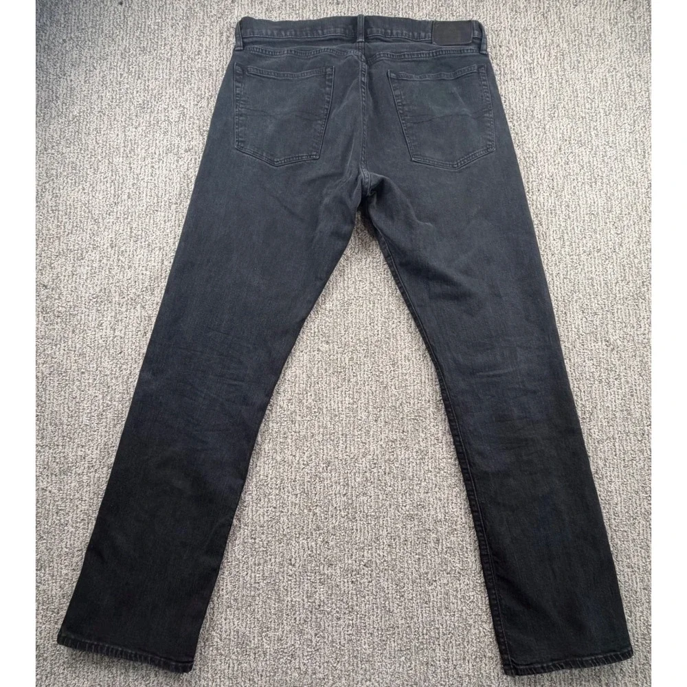 Polo Ralph Lauren Jeans Men 36x34 Black Classic Fit Straight Leg Denim 710716228